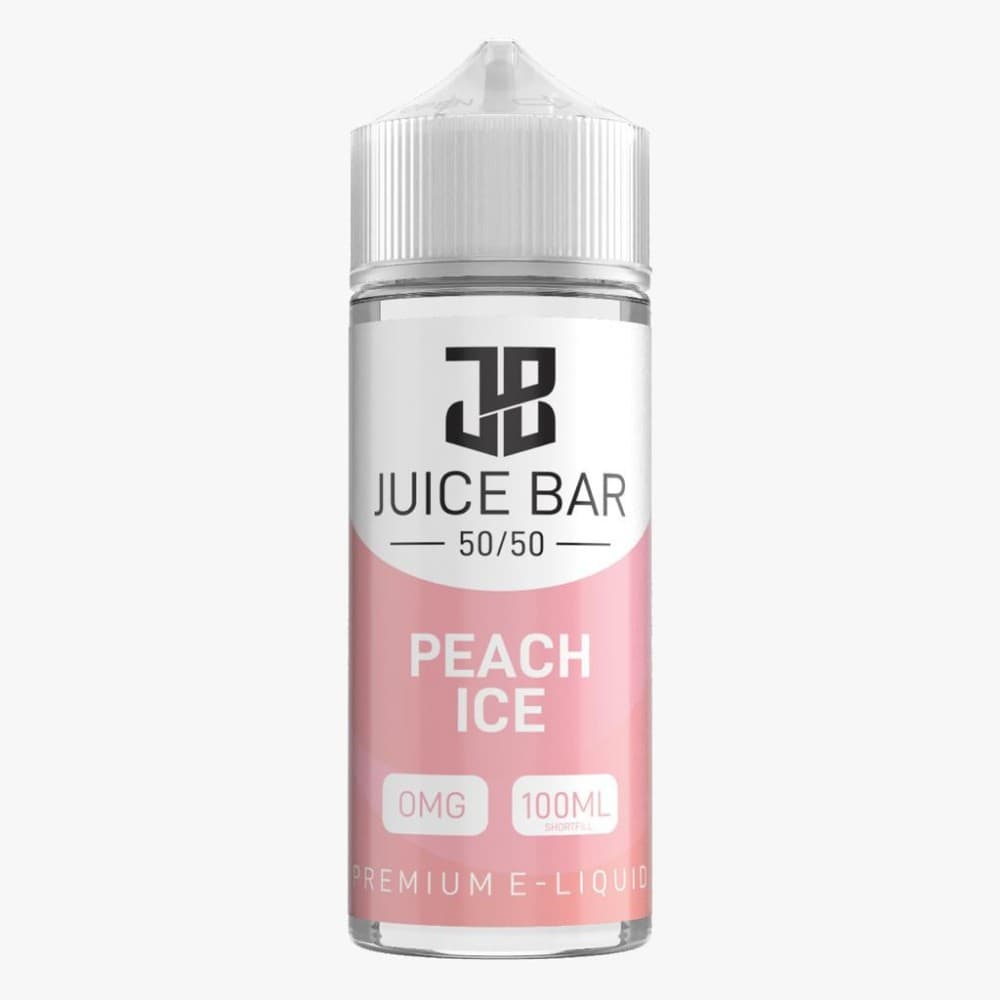 Peach Ice Juice Bar 100ml E liquid Shortfill