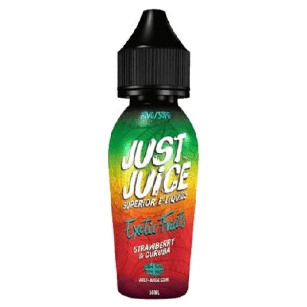 EXOTIC FRUITS - STRAWBERRY & CURUBA Just Juice 50ml Shortfill