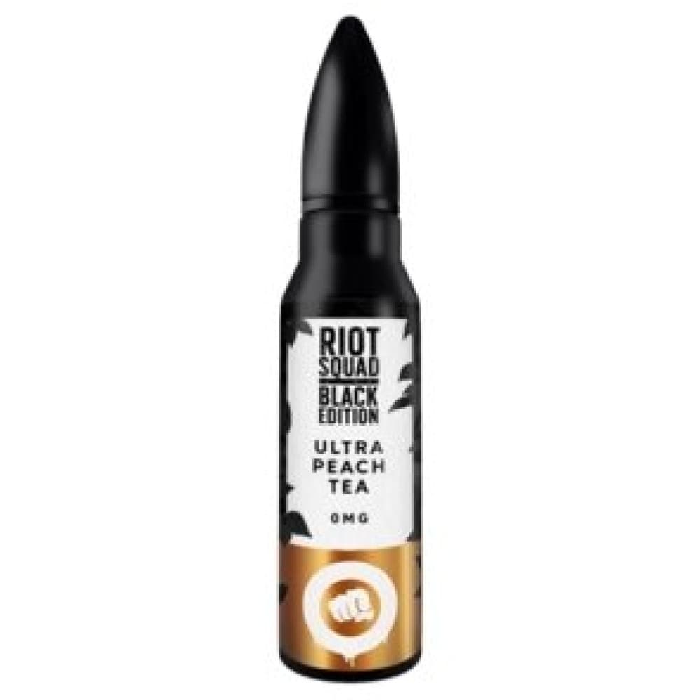 Ultra Peach Tea Riot Squad Black Edition Series 50ml Shortfill