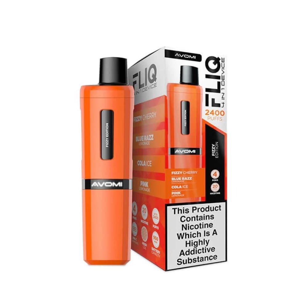 Fizzy 4 in 1 Edition Avomi FLIQ 4-in-1 Pod Kit | 2400 Puffs