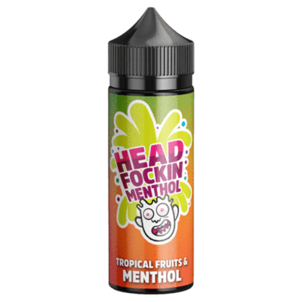 Tropical Fruits Menthol Head Fockin Menthol 100ml Shortfill