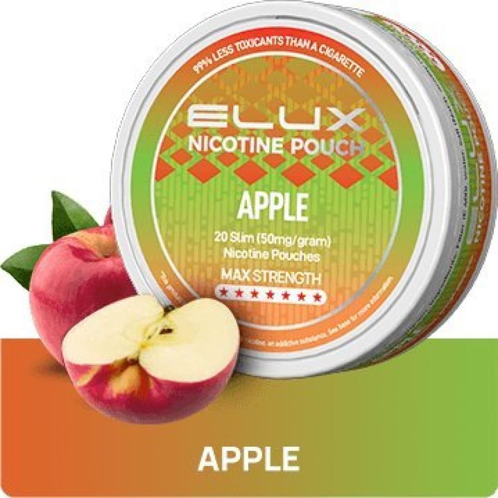 Apple / 10mg Elux Nicotine Pouches - Pack of 10