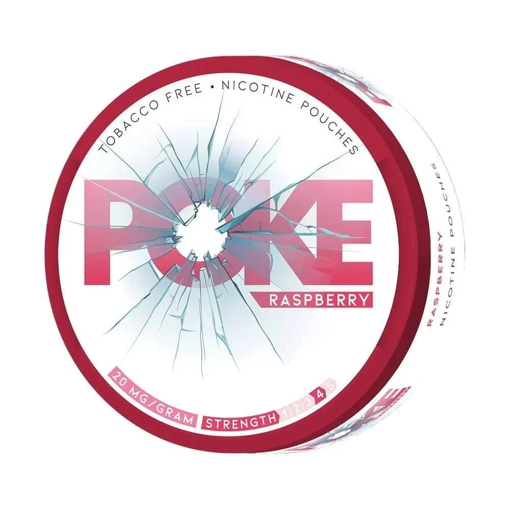 Raspberry / 12mg Poke Nicotine Pouches Pack of 10