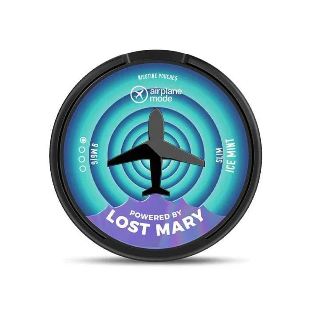 Ice Mint Lost Mary Airplane Mode Nicotine Pouches Pack of 10