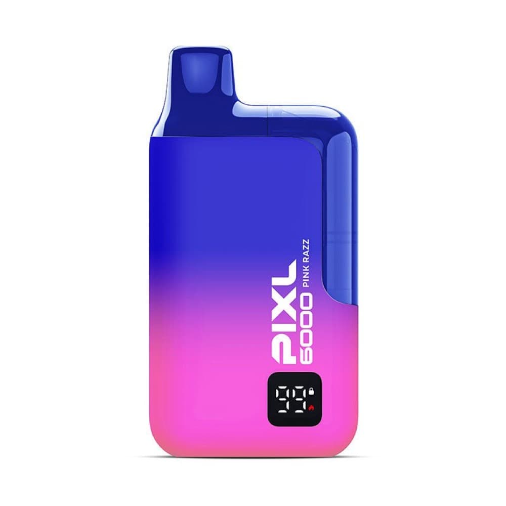 Pink Razz PIXL 6000 Puffs Disposable Vape Pod ( Box of 5 )