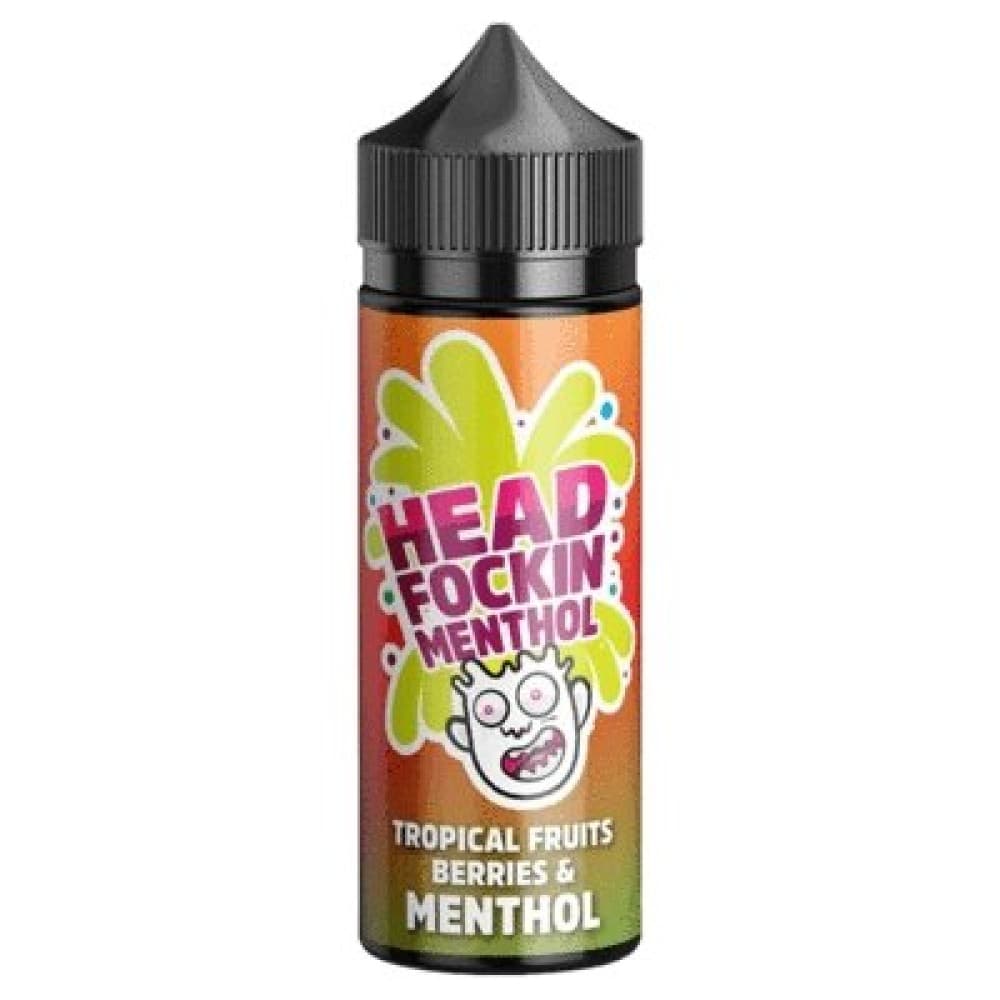 Tropical Fruits Berries and Menthol Head Fockin Menthol 100ML Shortfill