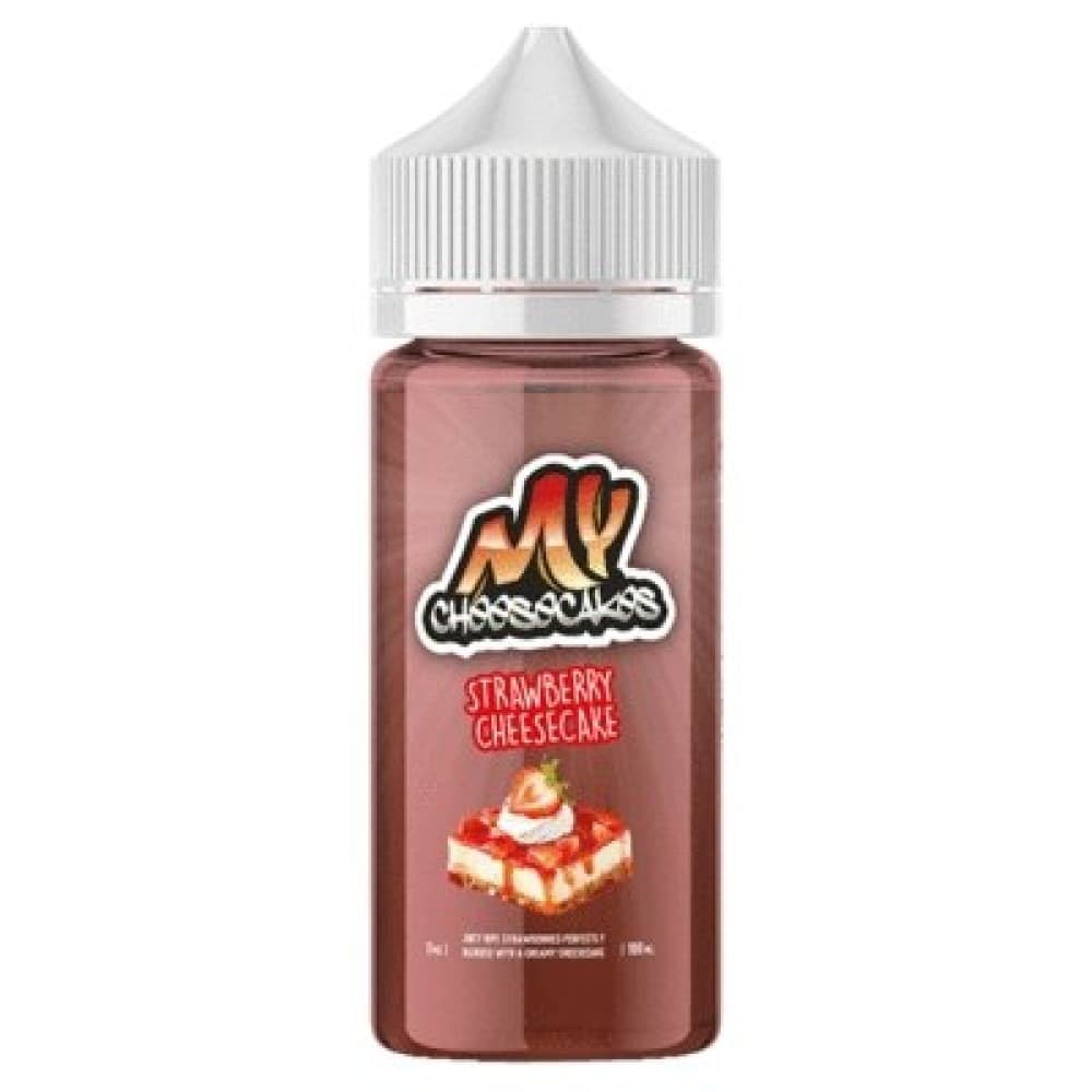 Strawberry Cheesecake My E-Liquids Cheesecakes 100ML Shortfill