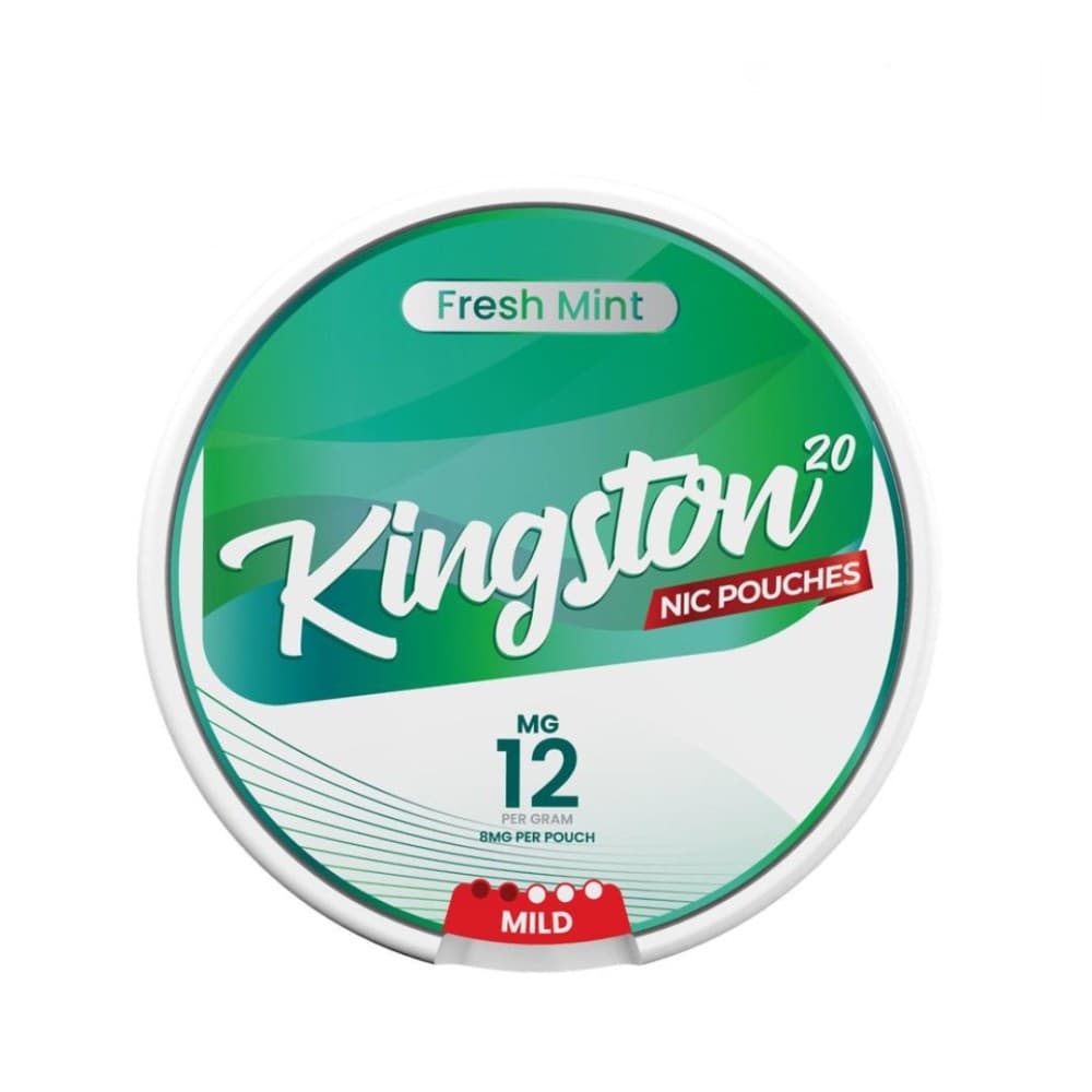 Fresh Mint / 12mg Kingston Nicotine Pouches Pack of 10