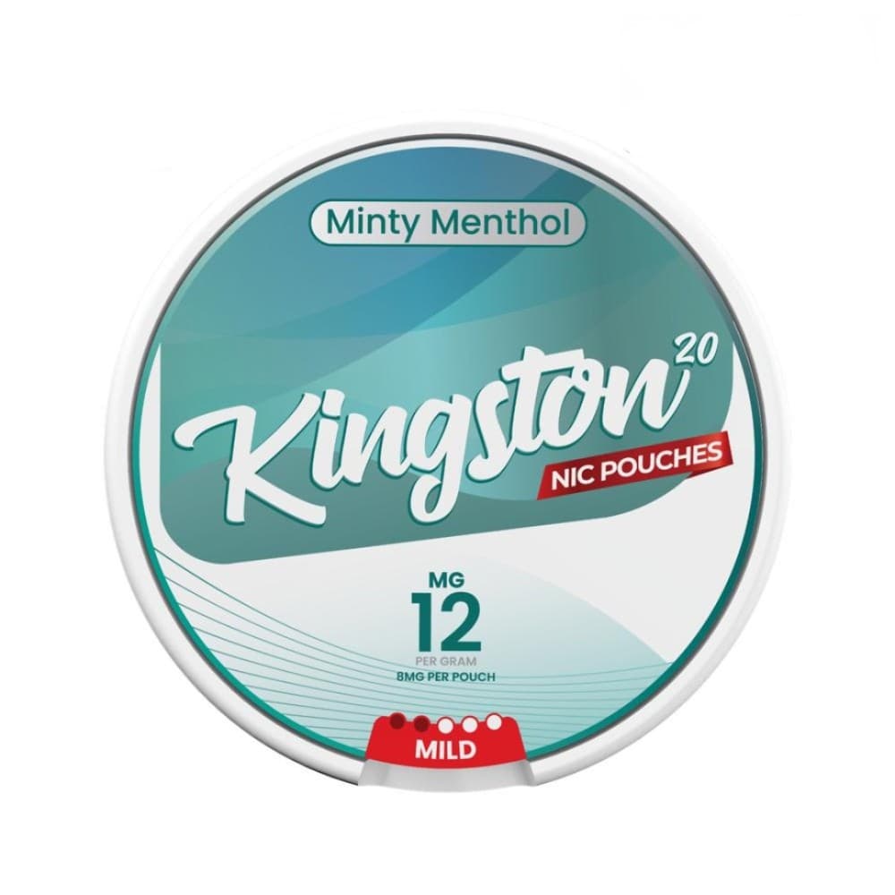 Minty Menthol / 12mg Kingston Nicotine Pouches Pack of 10
