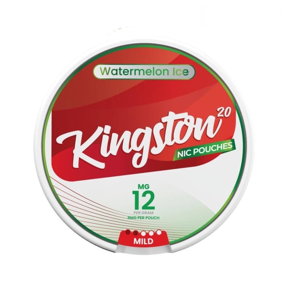 Watermelon Ice / 12mg Kingston Nicotine Pouches Pack of 10