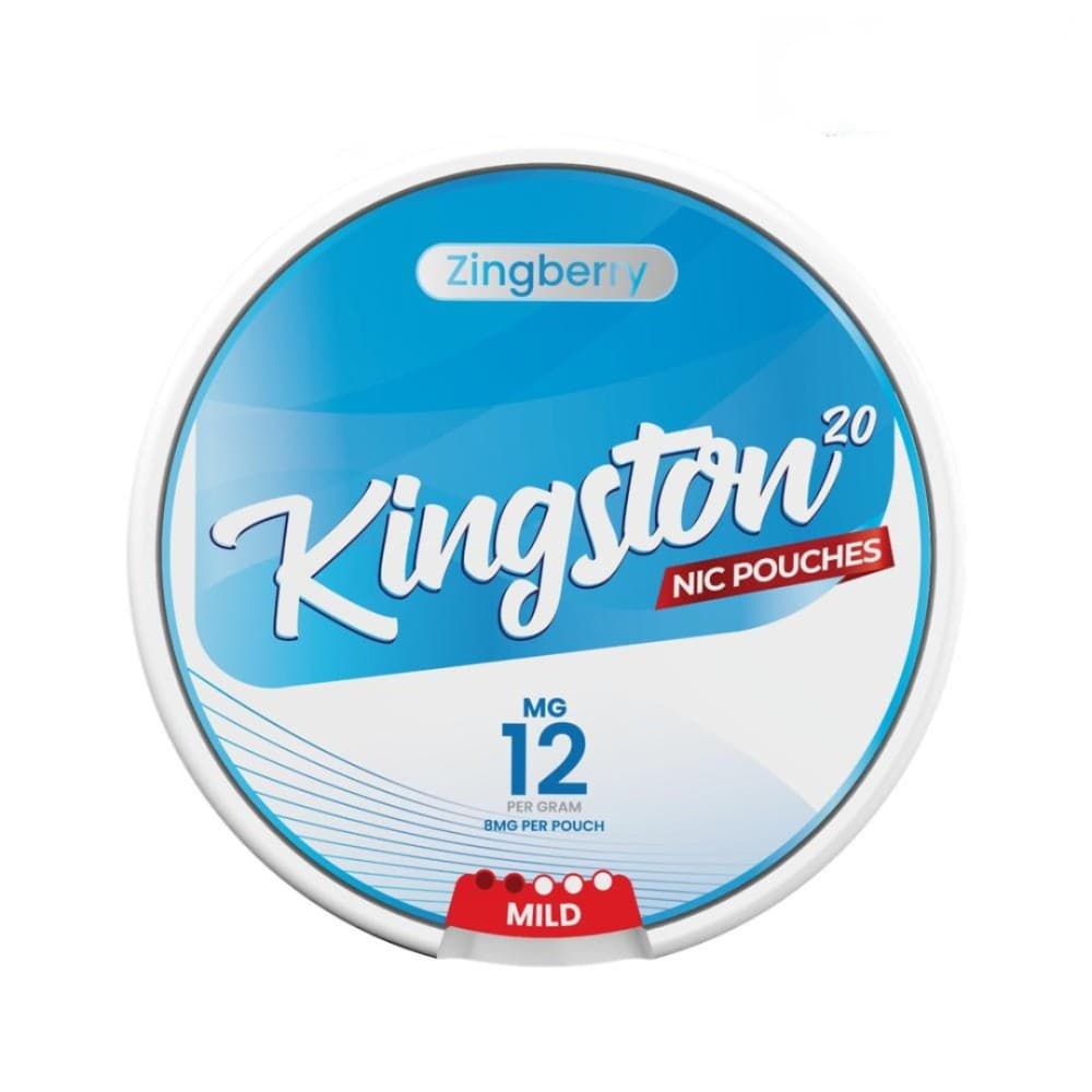 Zingberry / 12mg Kingston Nicotine Pouches Pack of 10