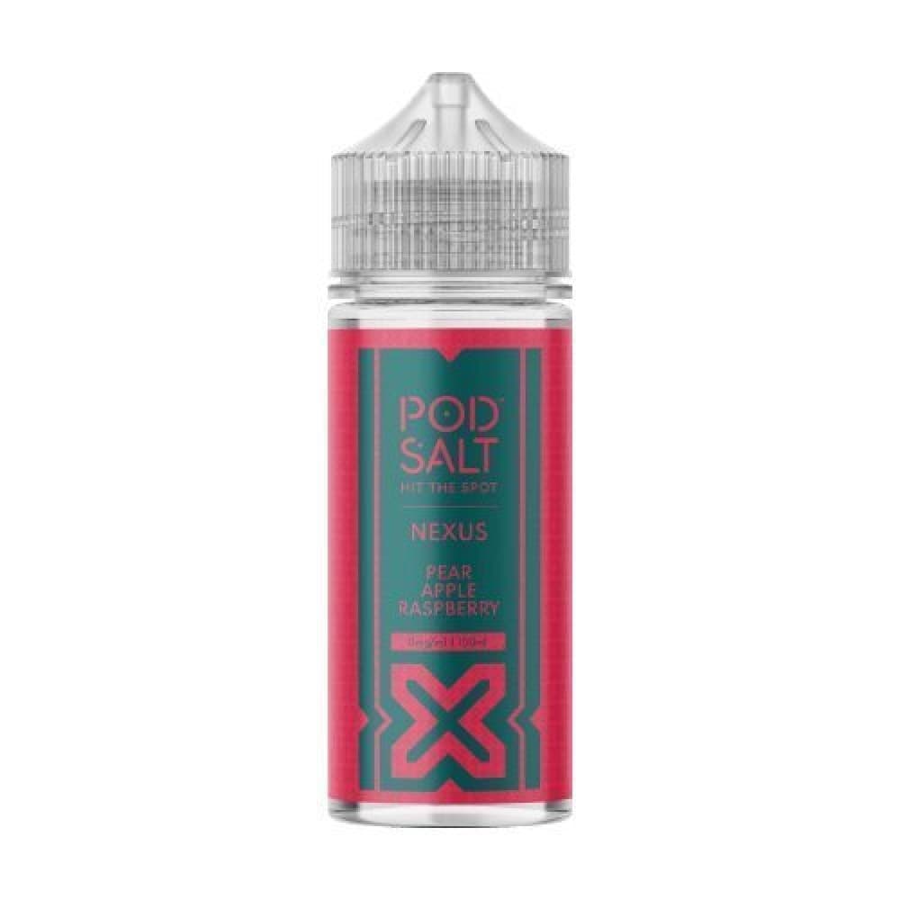 Pear Apple Raspberry Pod Salt Nexus Shortfill 100ml E-Liquids
