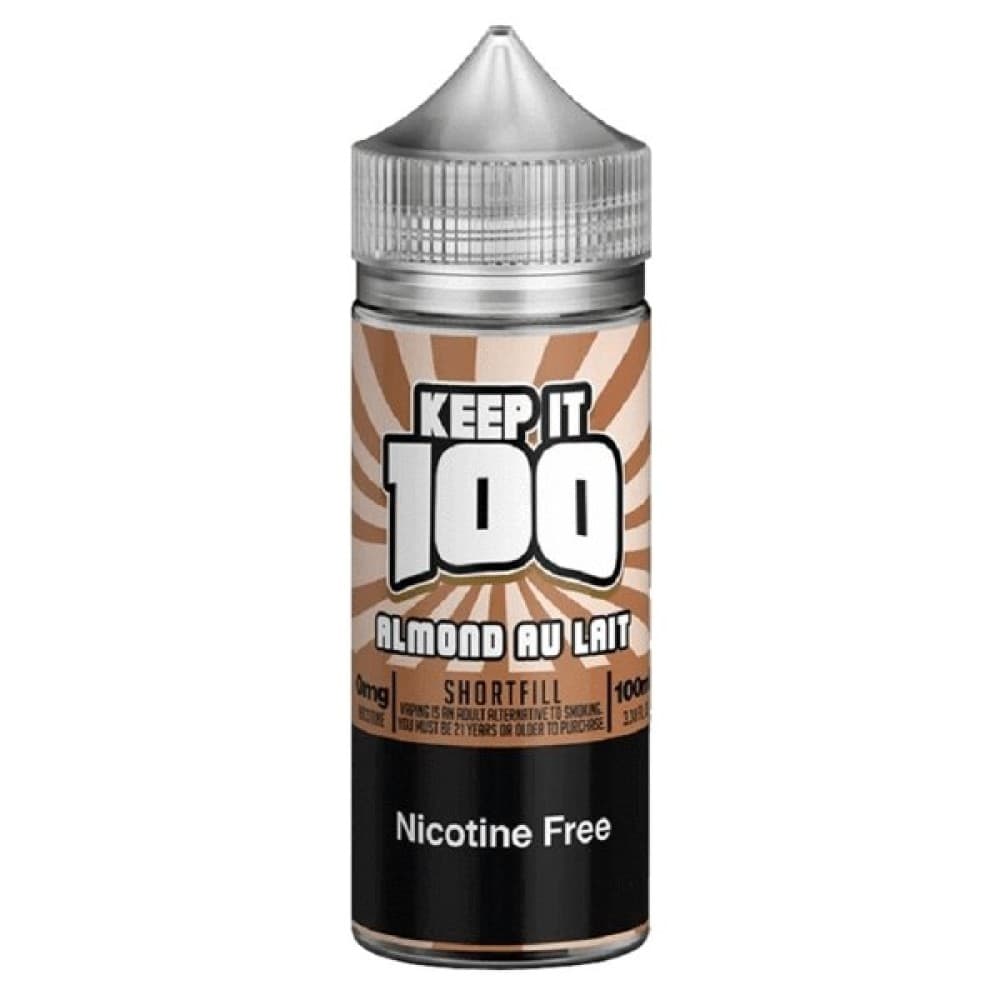 Alomond Au Lait Keep It 100 100ml Shortfill