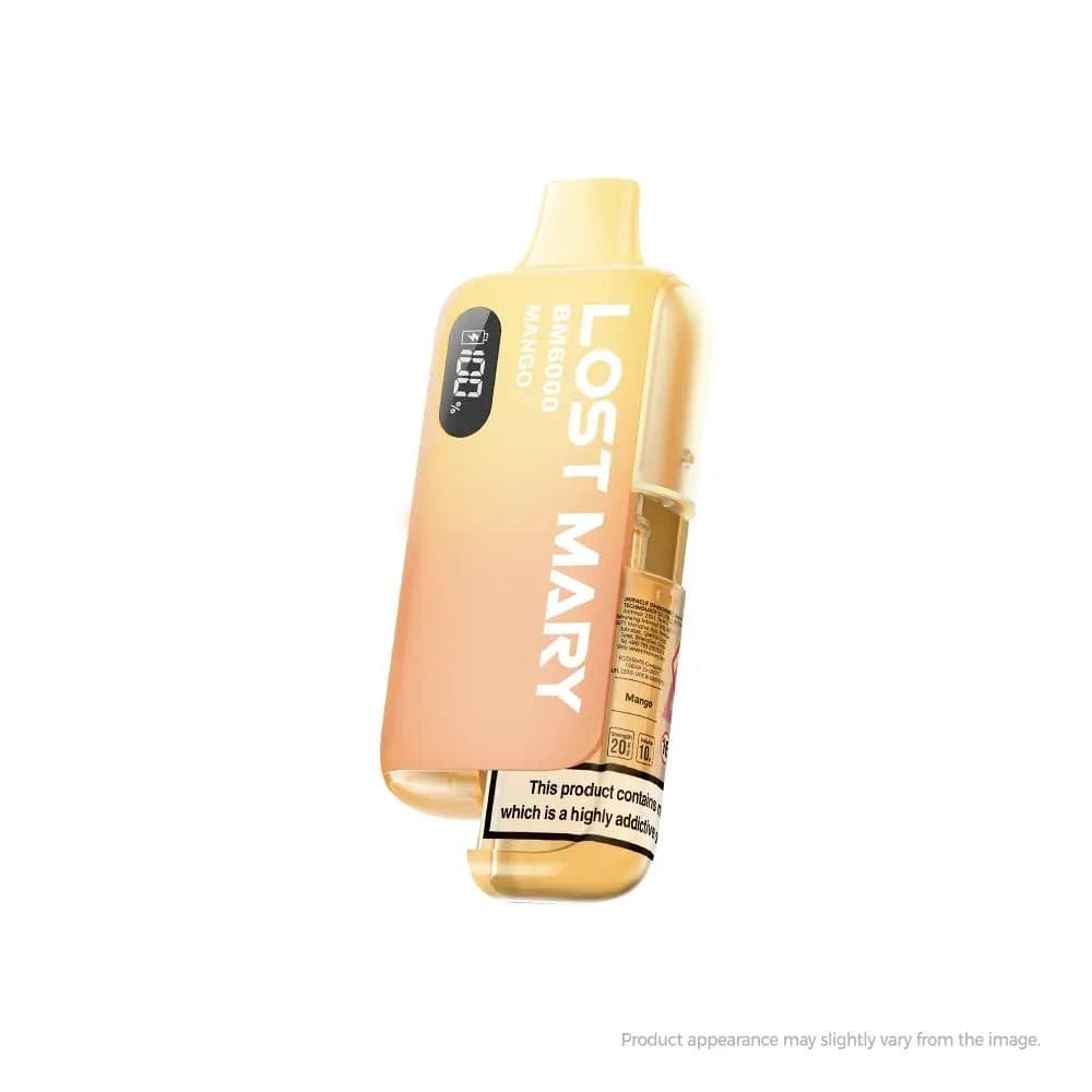 Mango Lost Mary BM6000 Prefilled Pod Vape Kit (Box of 5)
