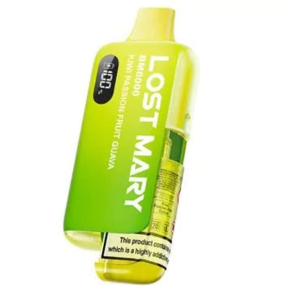 Kiwi Passion Fruit Lost Mary BM6000 Prefilled Pod Vape Kit (Box of 5)