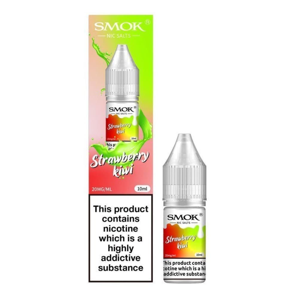 Strawberry Kiwi / 10mg Smok Nic Salts 10ml E-liquids - Box of 10