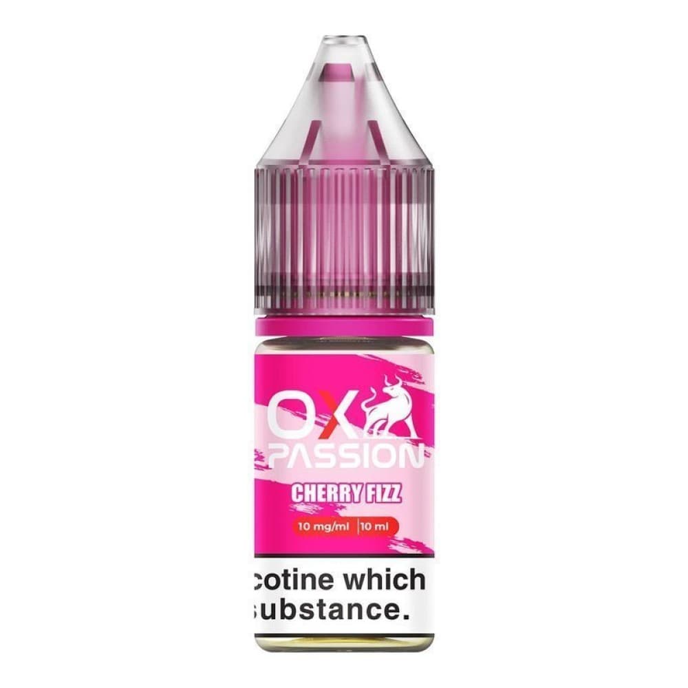 Cherry Fizz / 10mg Oxva OX Passion Nic Salt 10ml E-liquids - Box of 10