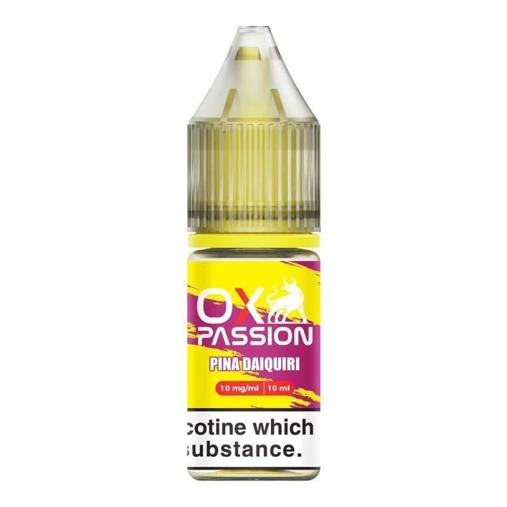 Pina Daquiri / 10mg Oxva OX Passion Nic Salt 10ml E-liquids - Box of 10