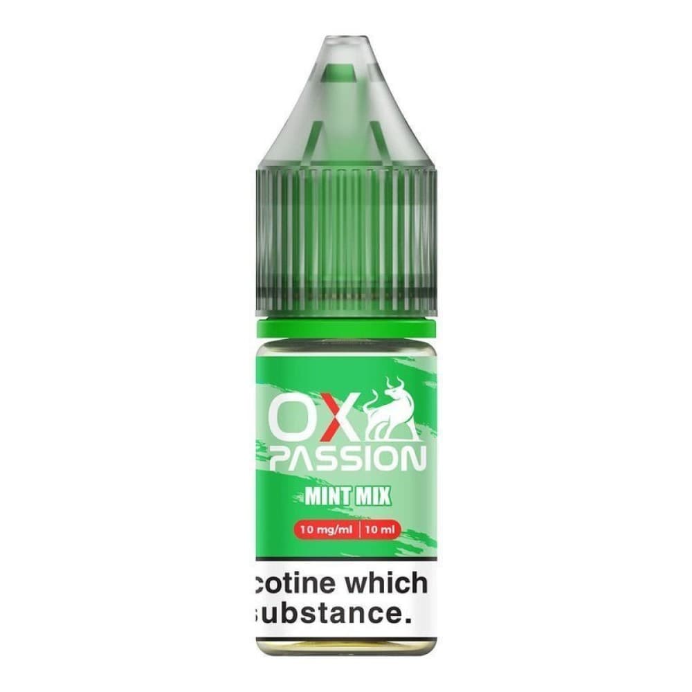 Mint Mix / 10mg Oxva OX Passion Nic Salt 10ml E-liquids - Box of 10