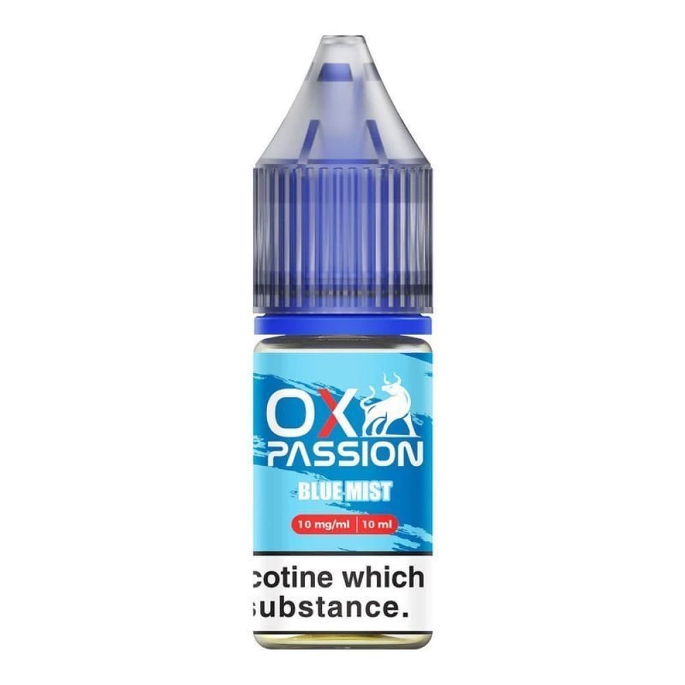 Blue Mist / 10mg Oxva OX Passion Nic Salt 10ml E-liquids - Box of 10