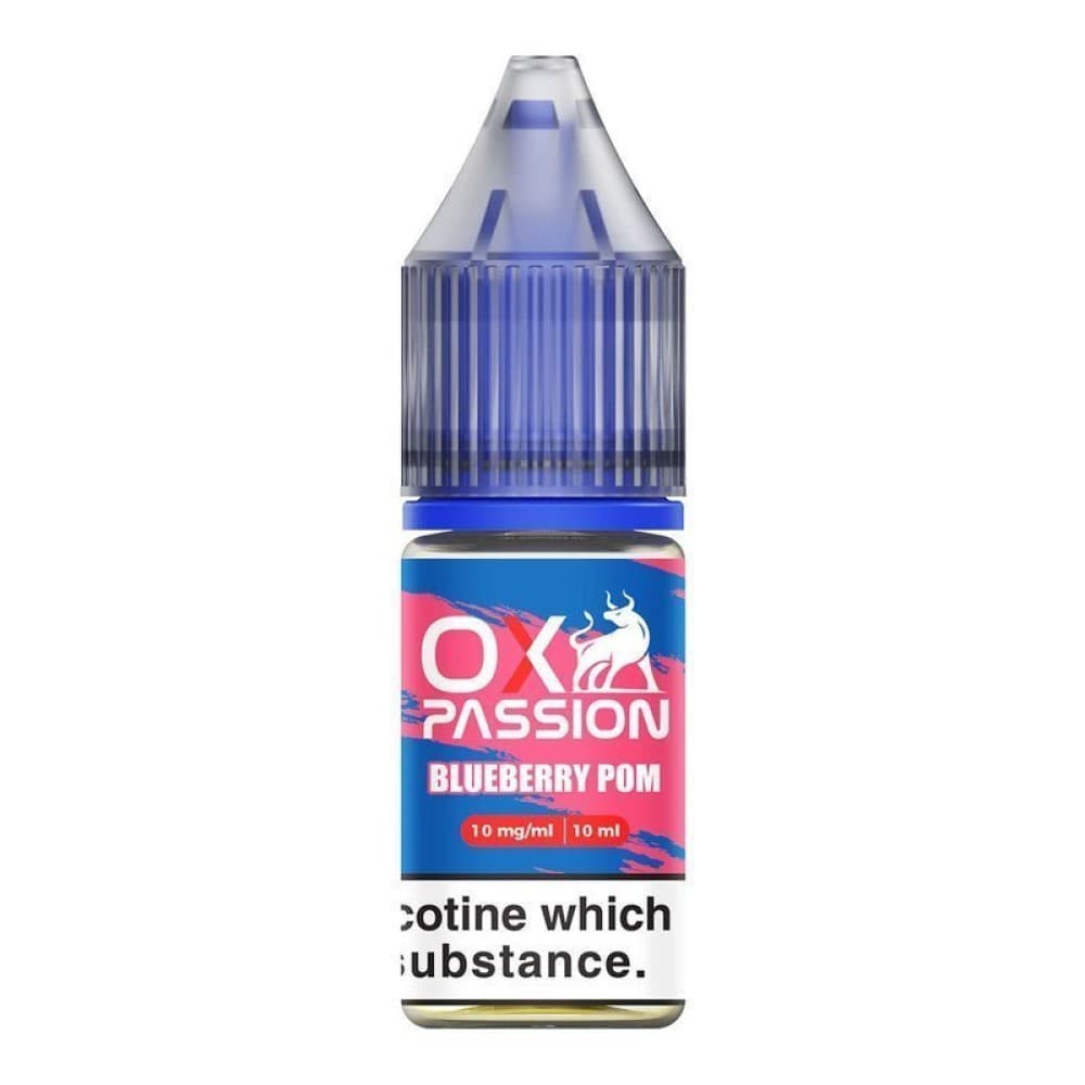 Blueberry Pom / 10mg Oxva OX Passion Nic Salt 10ml E-liquids - Box of 10