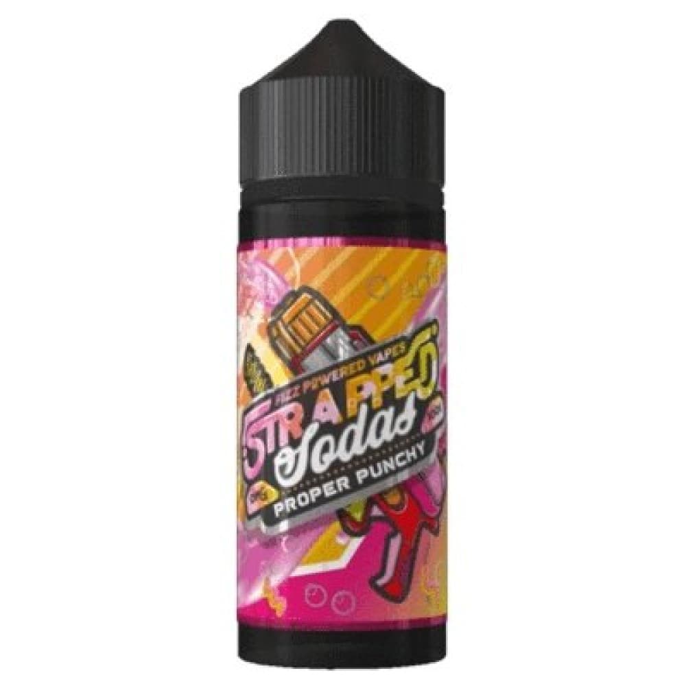 Proper Punchy Strapped Sodas 100ML Shortfill