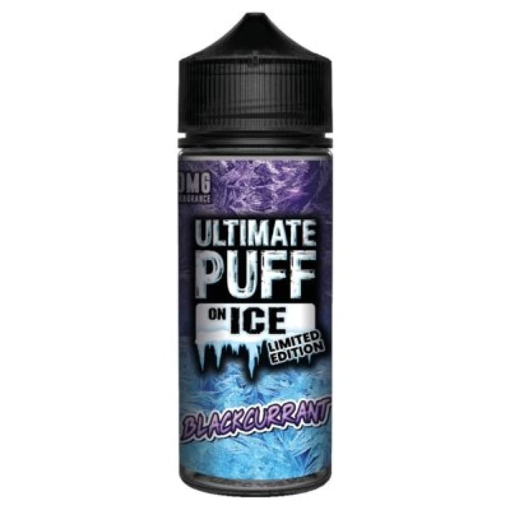 Blackcurrant Ultimate Puff On Ice 100ML Shortfill