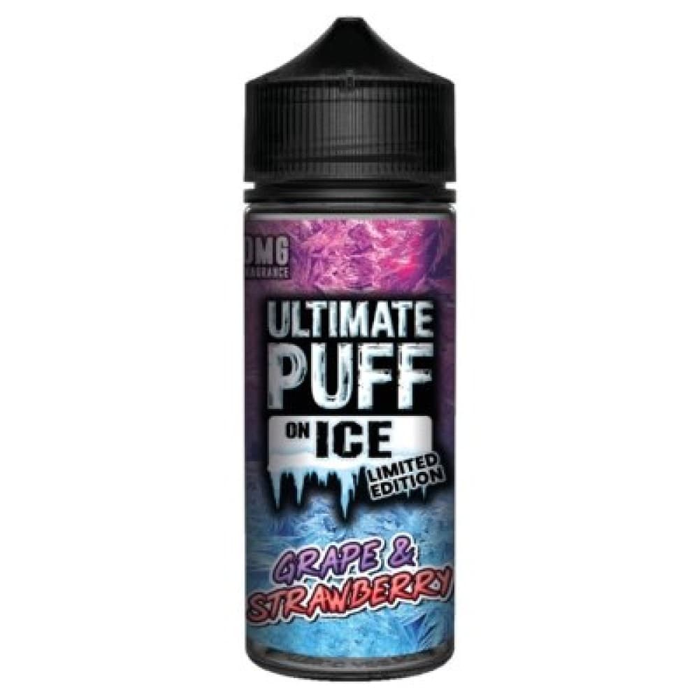 Grape & Strawberry Ultimate Puff On Ice 100ML Shortfill