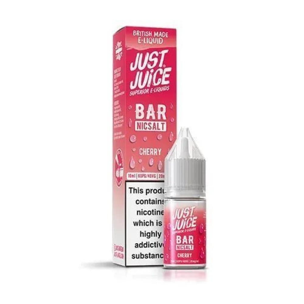Cherry / 10mg Just Juice Bar Nic Salt 10ml E-Liquid Box of 10