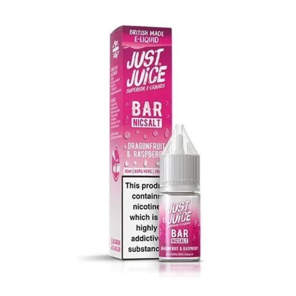 Dragonfruit Raspberry / 10mg Just Juice Bar Nic Salt 10ml E-Liquid Box of 10