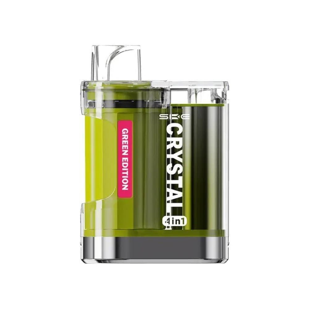 Green Edition Ske Crystal 2400 Puffs 4 in 1 Vape Pod Kit- Pack of 5