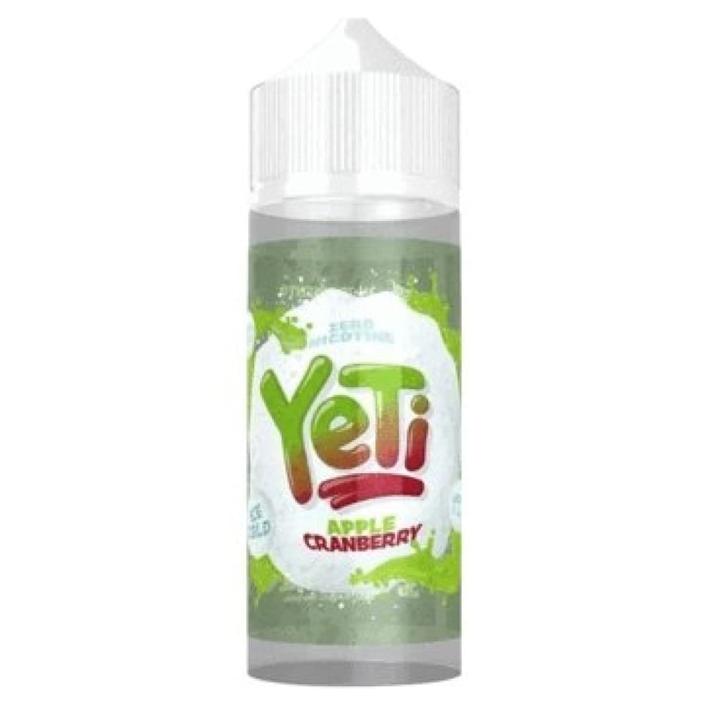 Apple Cranberry Yeti Ice Cold 100ML Shortfill