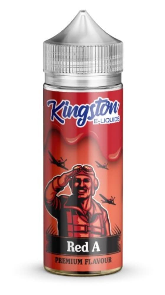 Red A Kingston Zingberry 100ML Shortfill