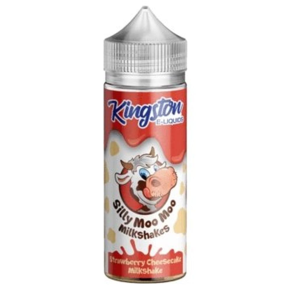 Strawberry Cheesecake Kingston Silly Moo Moo Milkshakes 100ML Shortfill