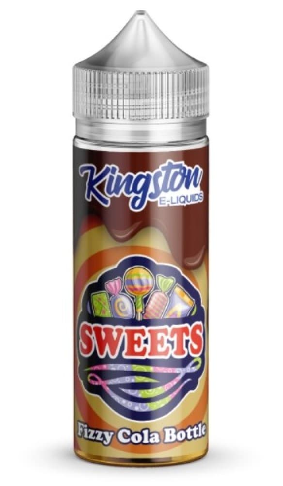 Fizzy Cola Bottles Kingston Sweets 100ML Shortfill