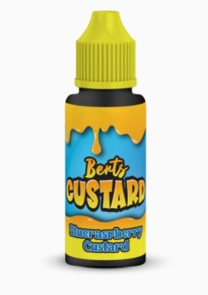 Blueberry Custard Kingston Berts Custard 100ML Shortfill