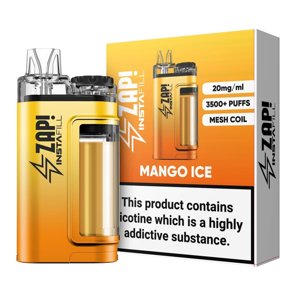 Mango Ice Zap Instafill 3500 Puffs Pod Vape Kit