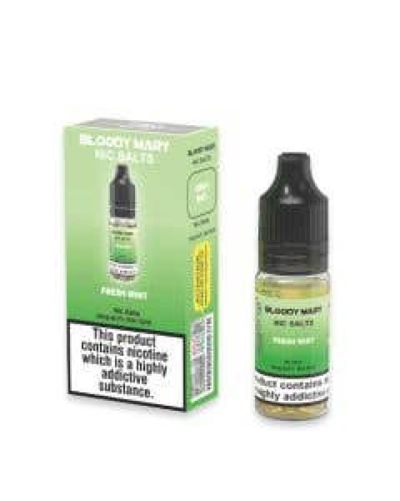 Fresh Mint / 10mg Bloody Mary Nic Salt 10ml - Box of 10
