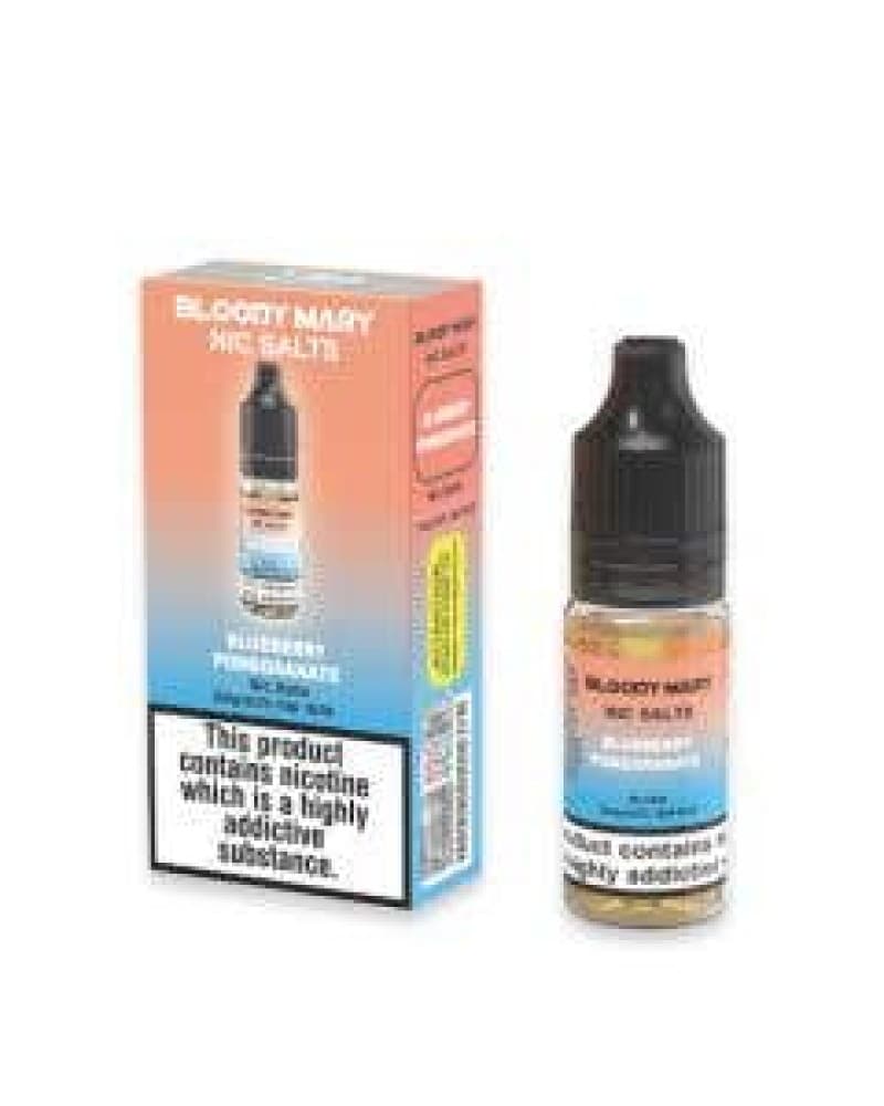 Blueberry Pomegranate / 10mg Bloody Mary Nic Salt 10ml - Box of 10