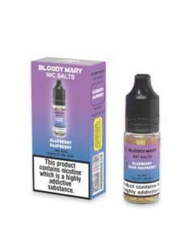 Blueberry Raspberry / 10mg Bloody Mary Nic Salt 10ml - Box of 10