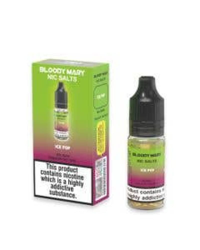 Ice Pop / 10mg Bloody Mary Nic Salt 10ml - Box of 10