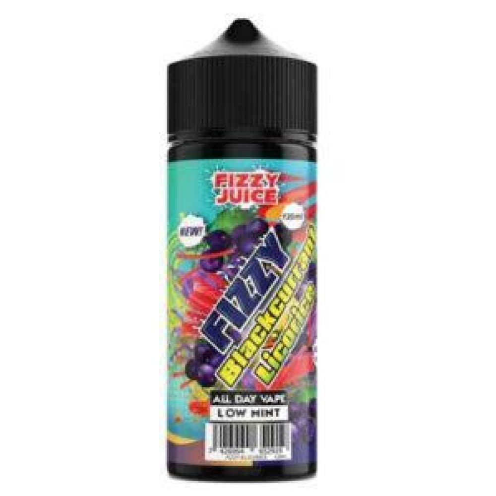 Blackcurrant Licorice Fizzy Juice 100ml Shortfill