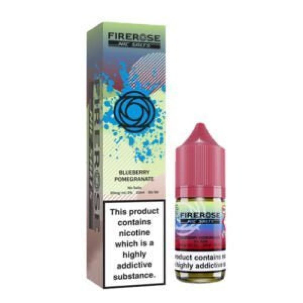 Blueberry Pomegranate / 10mg Elux Firerose 5000 Nic Salt E-Liquid 10ml - Box of 10