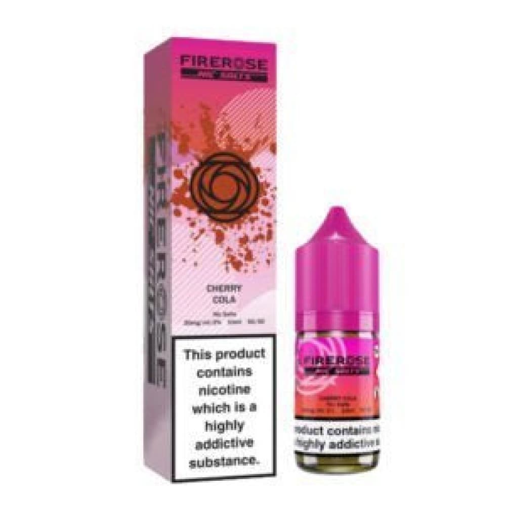 Cherry Cola / 10mg Elux Firerose 5000 Nic Salt E-Liquid 10ml - Box of 10