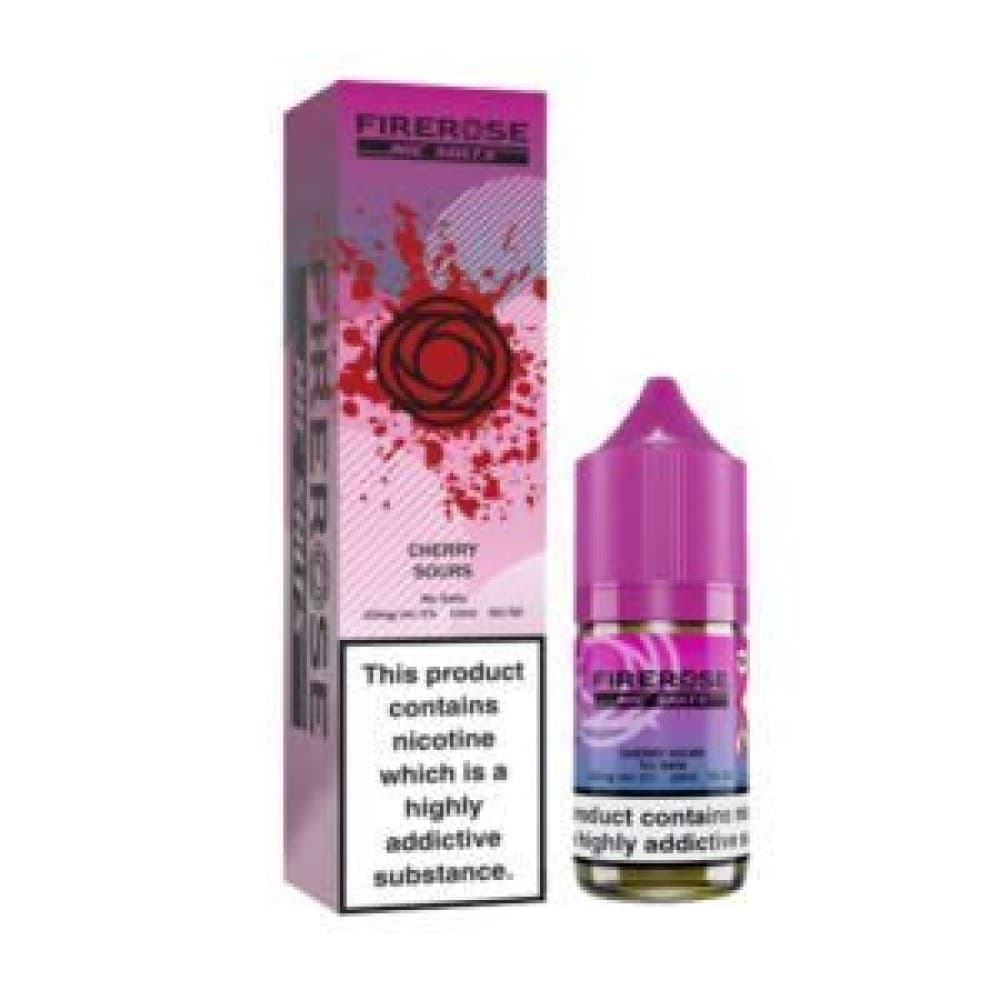 Cherry Sours / 10mg Elux Firerose 5000 Nic Salt E-Liquid 10ml - Box of 10