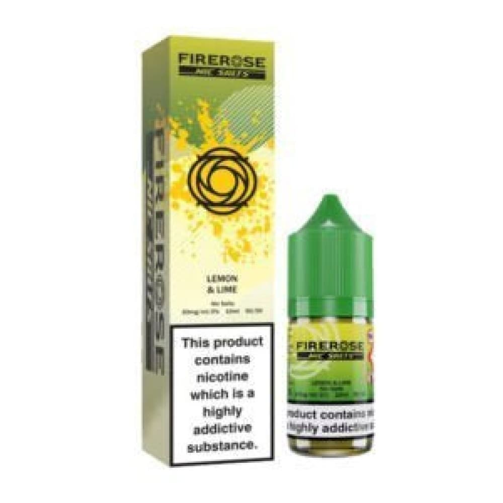 Lemon & Lime / 10mg Elux Firerose 5000 Nic Salt E-Liquid 10ml - Box of 10