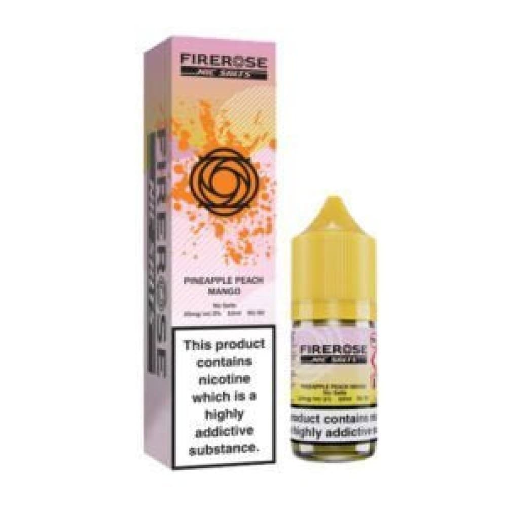 Pineapple Peach Mango / 10mg Elux Firerose 5000 Nic Salt E-Liquid 10ml - Box of 10