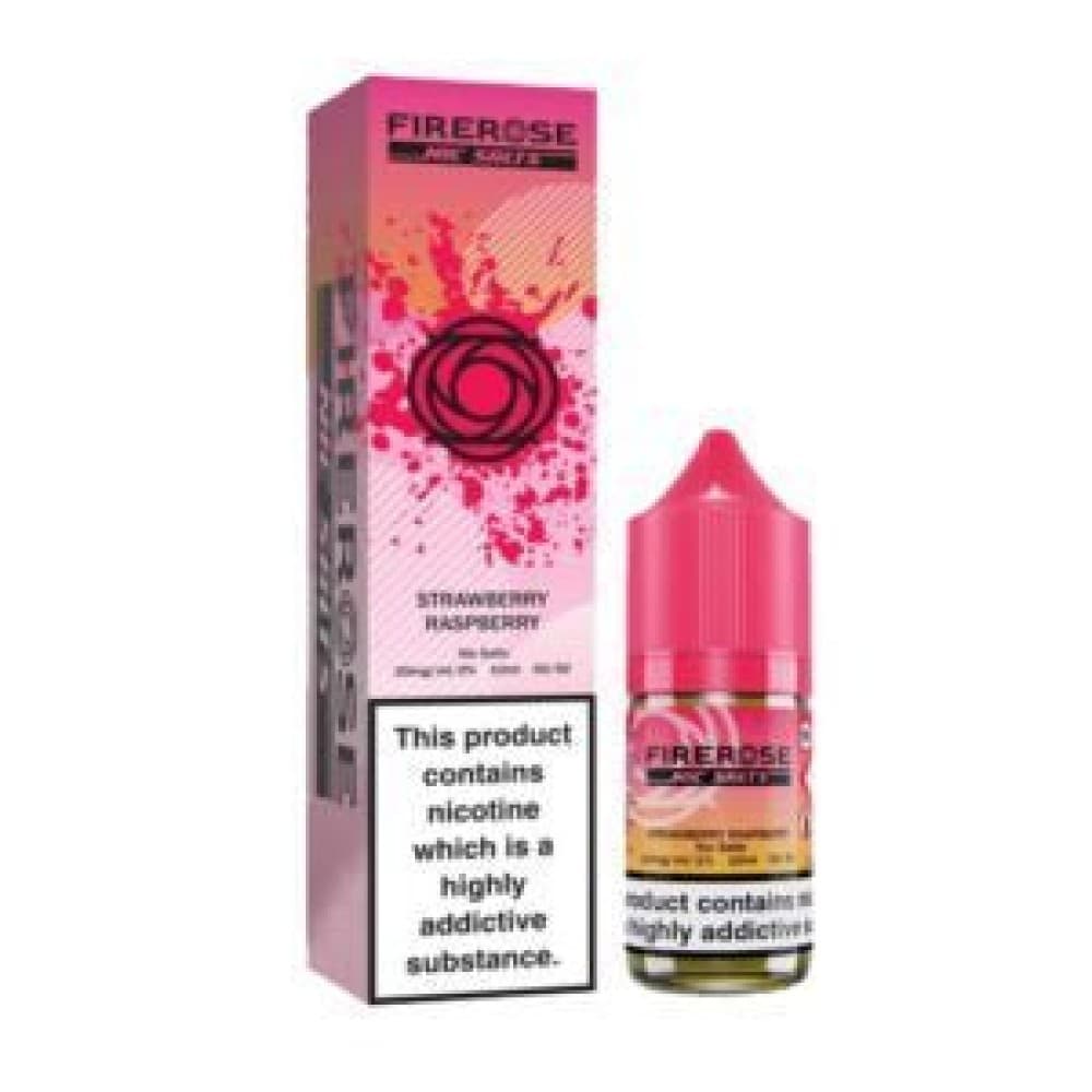 Strawberry Raspberry / 10mg Elux Firerose 5000 Nic Salt E-Liquid 10ml - Box of 10