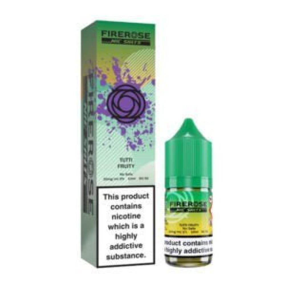 Tutti Fruity / 10mg Elux Firerose 5000 Nic Salt E-Liquid 10ml - Box of 10