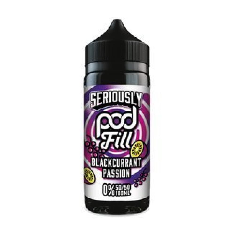 Blackcurrant Passion Fruit Seriously Pod Fill 100ml E-liquids